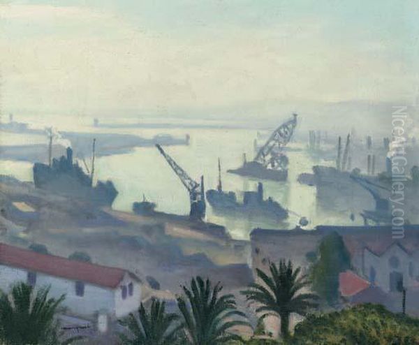 Le Port De L'agha Oil Painting by Albert Marquet