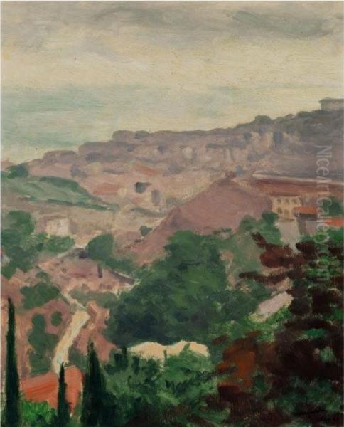 La Route, Montplaisant, Alger Oil Painting by Albert Marquet