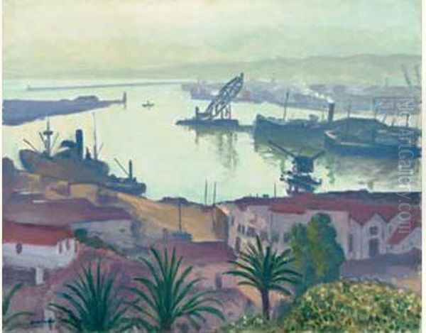  L'arriere-port De L'agha  Oil Painting by Albert Marquet