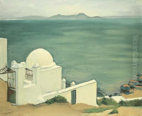 Sidi Bou Said Oil Painting by Albert Marquet