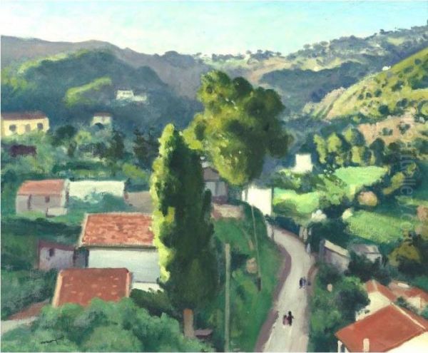 Route De Beau Fraisier A Montplaisant Oil Painting by Albert Marquet