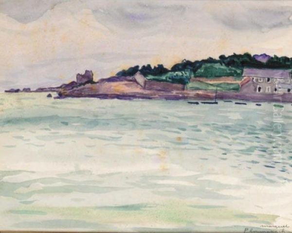 Ploumanach Oil Painting by Albert Marquet