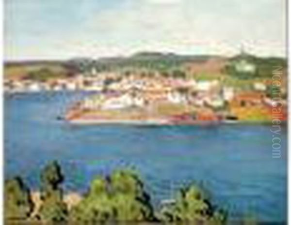 Environs De Grimstadt, Norvege Oil Painting by Albert Marquet