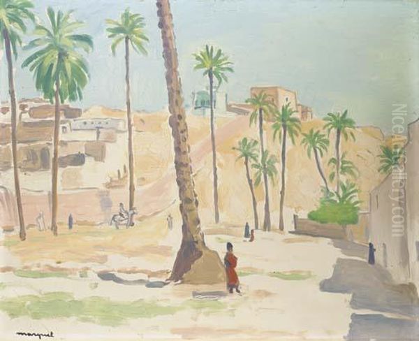 La Place Oil Painting by Albert Marquet