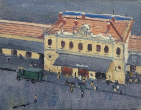 La Gare D'alger Oil Painting by Albert Marquet