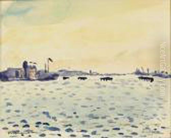 Sulina Oil Painting by Albert Marquet