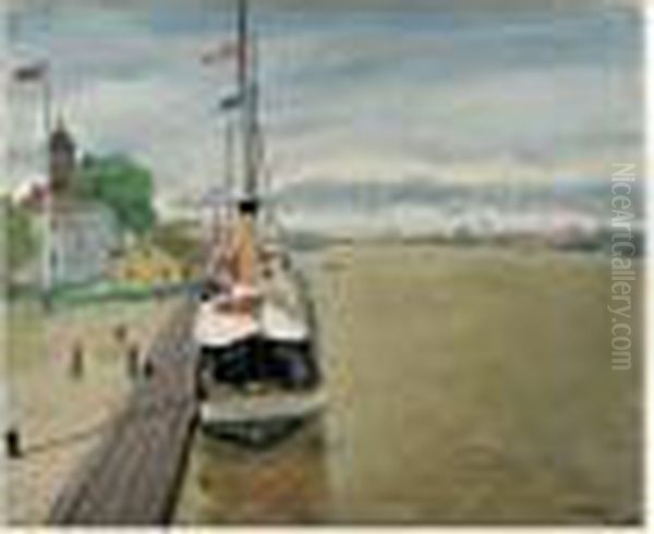 Sulina Oil Painting by Albert Marquet