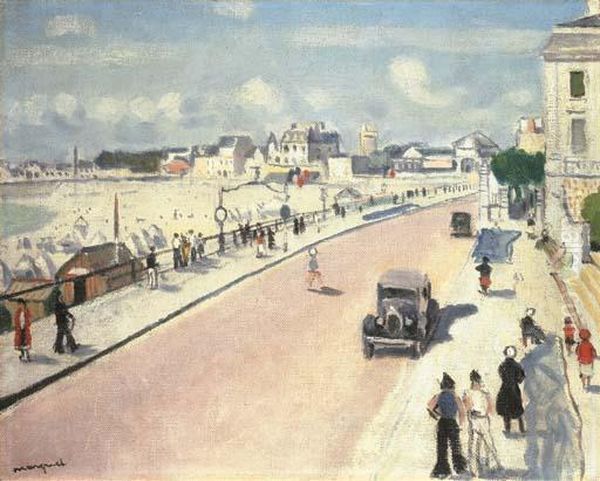 Le Promenade Oil Painting by Albert Marquet