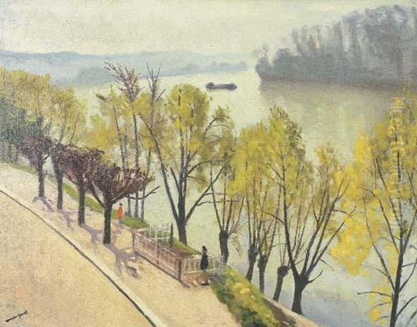 Printemps A La Frette, Montigny Oil Painting by Albert Marquet