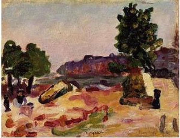 Paris, Bords De Seine Oil Painting by Albert Marquet