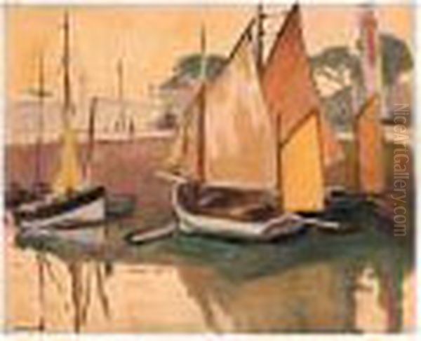 La Rochelle Oil Painting by Albert Marquet