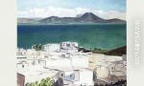 Sidi Bou Said, Les Terrasses Oil Painting by Albert Marquet