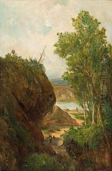 Paisaje Oil Painting by Ramon Marti Y Alsina