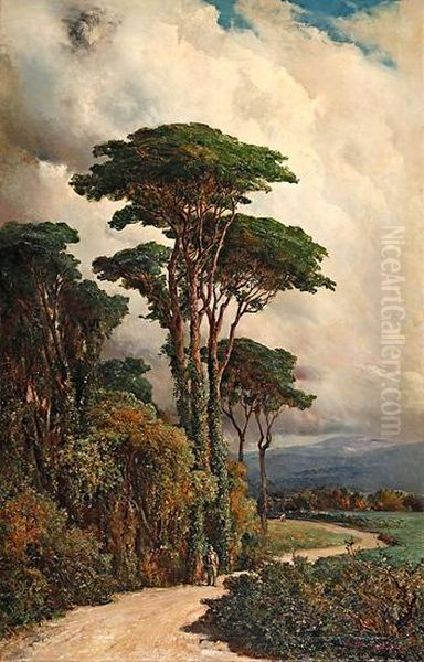 Paisaje Oil Painting by Ramon Marti Y Alsina