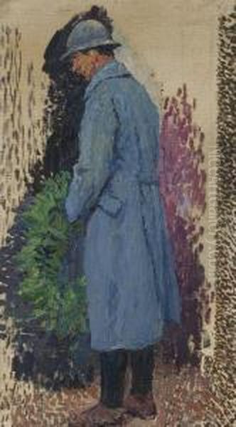 Etude Pour Le Monument Aux Morts Oil Painting by Henri Martin