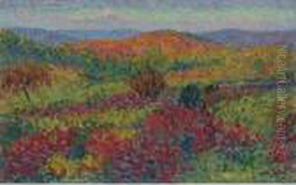 Paysage Oil Painting by Henri Martin