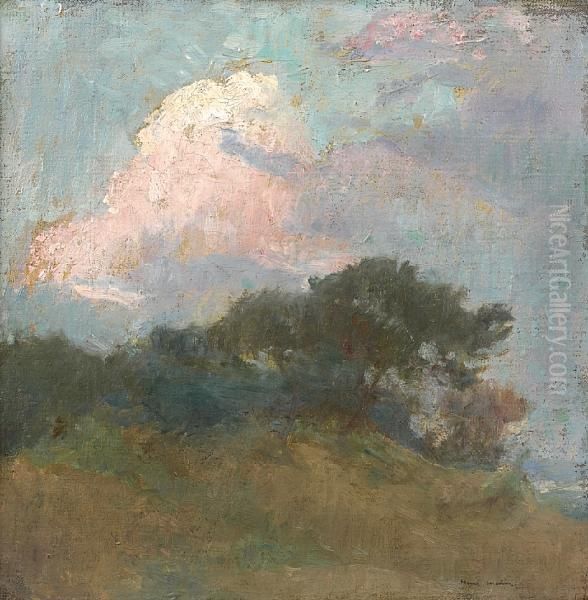 Paysage Oil Painting by Henri Martin