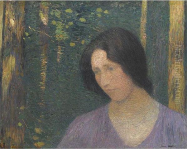 Reverie Oil Painting by Henri Martin