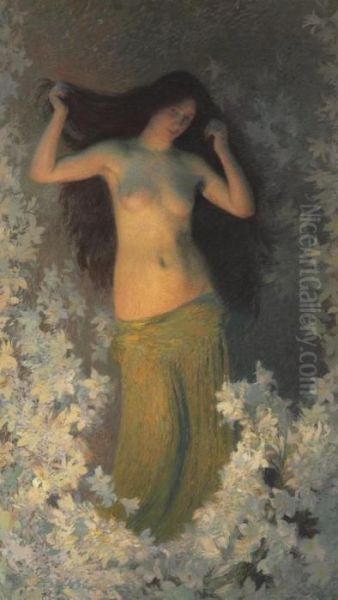 La Beaute Oil Painting by Henri Martin