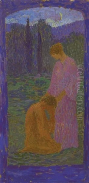 Idyll Oil Painting by Henri Martin