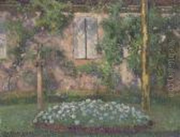 Le Jardin A Marquayrol Oil Painting by Henri Martin