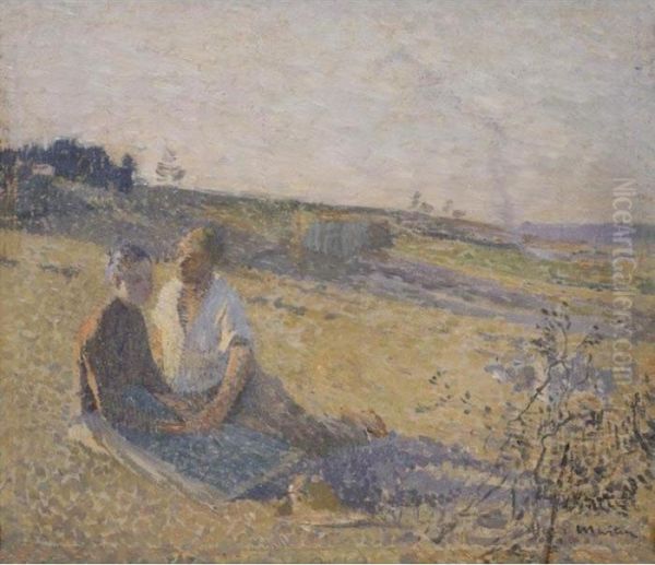 Amour Oil Painting by Henri Martin