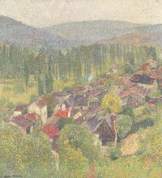 La Bastide-du-vert Oil Painting by Henri Martin