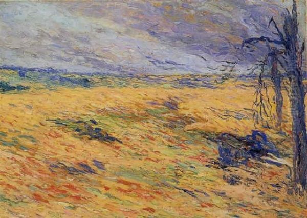 Sous Le Vent Oil Painting by Henri Martin