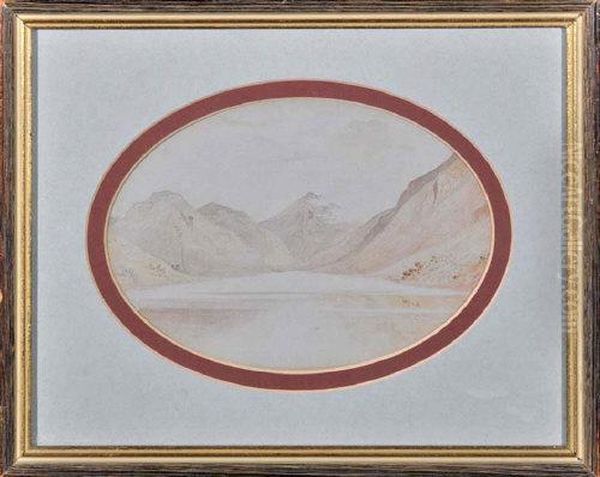 Wastwater Oil Painting by John Martin