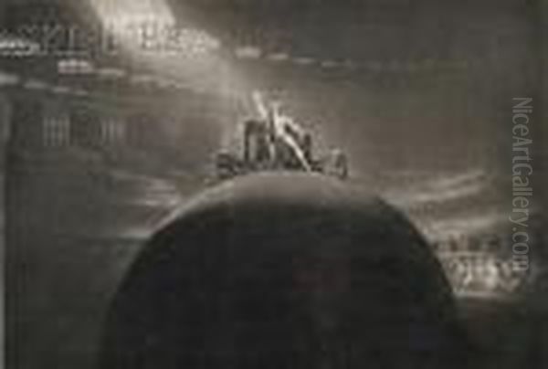 Satan In Council Oil Painting by John Martin