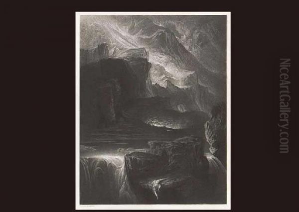 Sadaque Oil Painting by John Martin