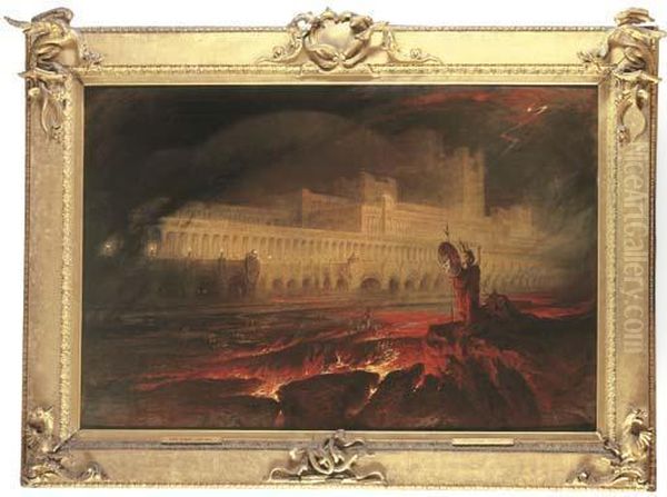 Pandemonium Oil Painting by John Martin