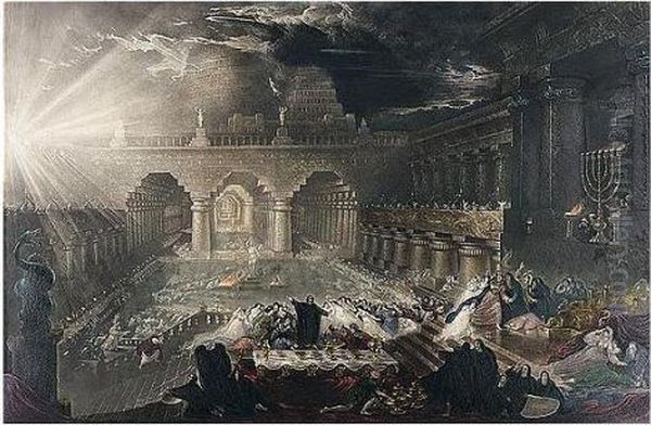 Belshazzar's Feast (campbell C.w.89) Oil Painting by John Martin