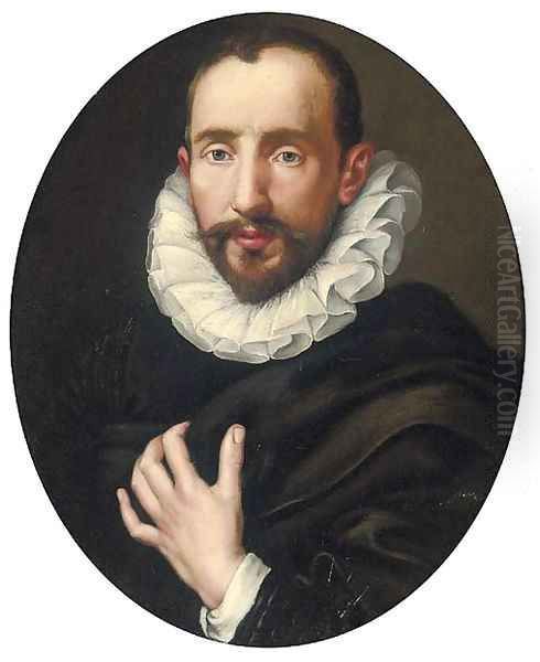 Portrait of a gentleman 2 Oil Painting by Bartolomeo Passarotti