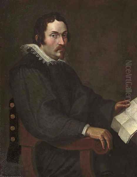 Portrait of a gentleman Oil Painting by Bartolomeo Passerotti