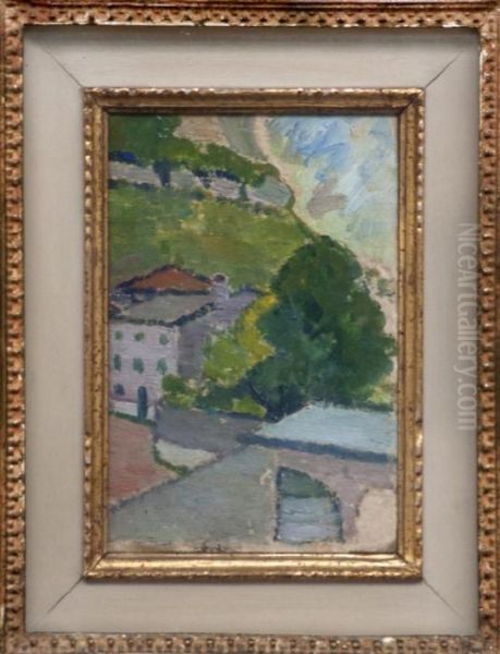 Paesaggio Oil Painting by Piero Marussig