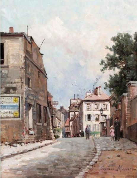 Montmarte Oil Painting by Gustave Mascart