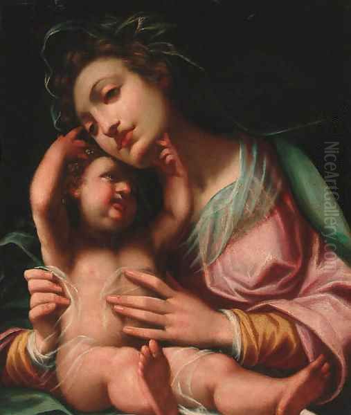 The Madonna and Child Oil Painting by Camillo Procaccini