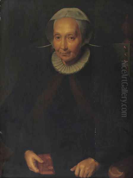 Portrait of a lady Oil Painting by Pieter Pietersz