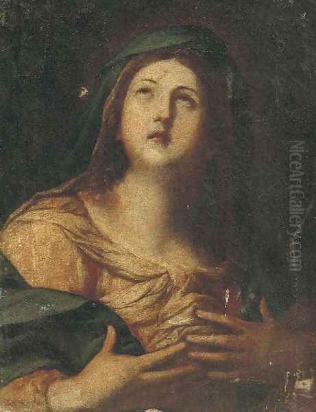 The Penitent Magdalen Oil Painting by Simone Pignoni