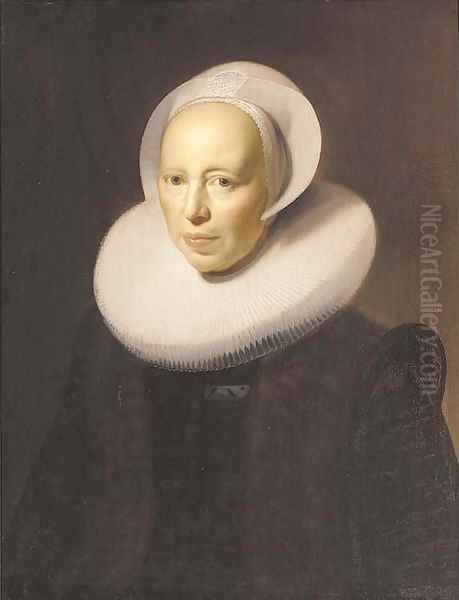 Portrait of a lady Oil Painting by Nicolaes Eliasz. Pickenoy