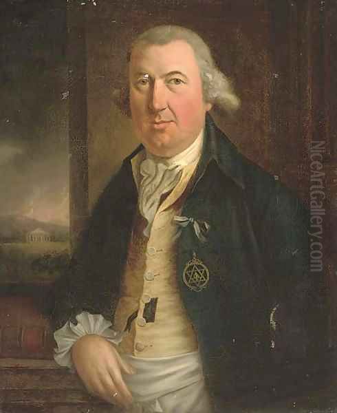 Portrait of a gentleman Oil Painting by Charles Wilson Peale