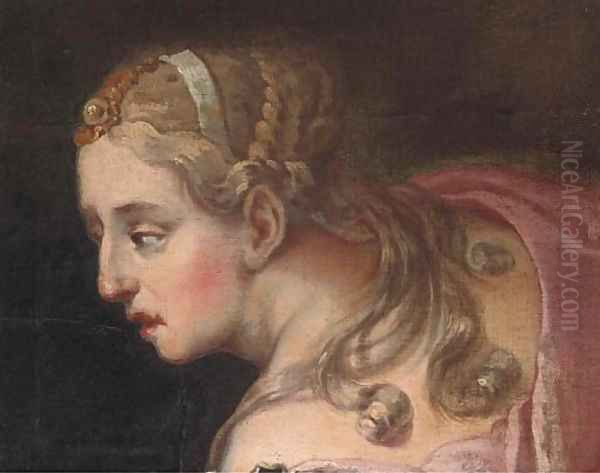 Diana Oil Painting by Giovanni Antonio Pellegrini