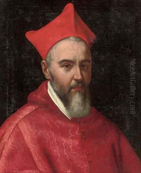 Portrait of a Cardinal Oil Painting by Scipione Pulzone