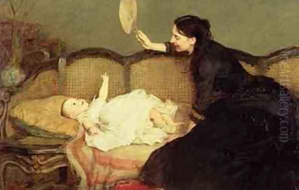 Master Baby 1886 Oil Painting by Sir William Quiller-Orchardson