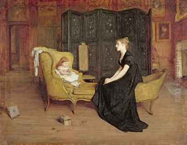 Her Idol 1868-70 Oil Painting by Sir William Quiller-Orchardson