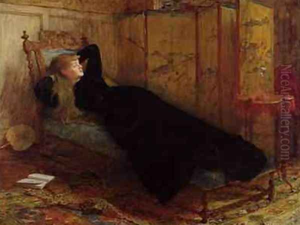 Dolce Far Niente 1872 Oil Painting by Sir William Quiller-Orchardson