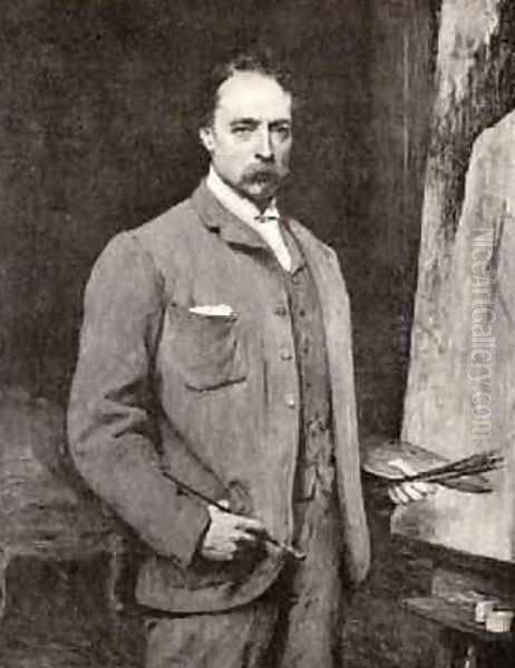 Self Portrait Oil Painting by Sir William Quiller-Orchardson