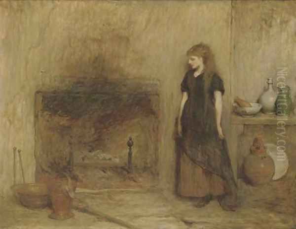 Cinderella Oil Painting by Sir William Quiller-Orchardson