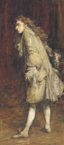 Voltaire Oil Painting by Sir William Quiller-Orchardson